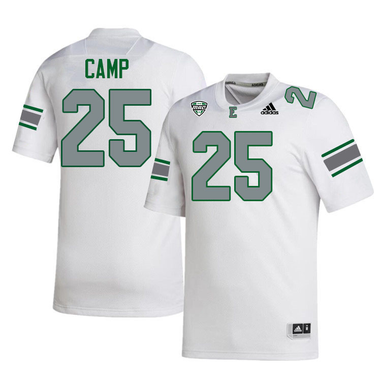 Eastern Michigan Eagles #25 Dylan Camp College Football Jerseys Stitched-White